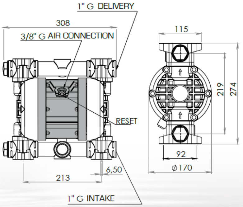 pompy membranowe boxer 81 wymiary pompy membranowe boxer 81 wymiary