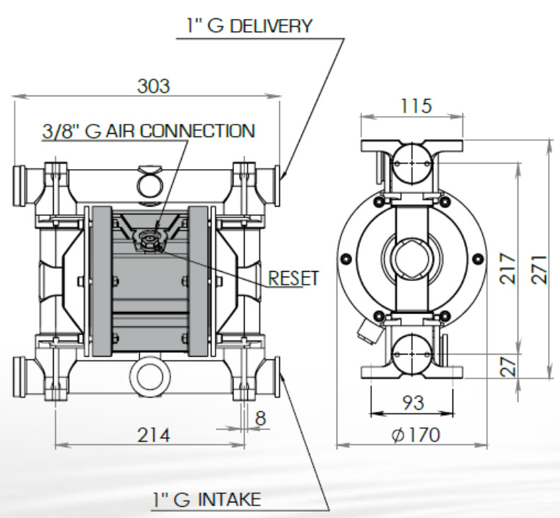 pompy membranowe boxer 80 wymiary pompy membranowe boxer 80 wymiary