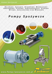 Katalog pompy spozywcze, luthmar