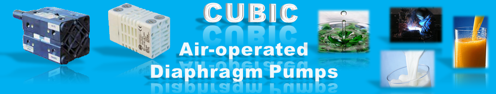 Luthmar, Cubic,  Air-operated double diaphragm minipumps - atex, Debem